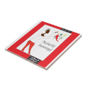 "Pefrectly würzte Küchen-Fliese " Fliese (Seite)