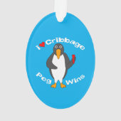 Peg-Wins-Cribage Ornament (Rückseite)