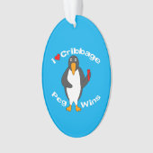Peg-Wins-Cribage Ornament (Vorderseite)