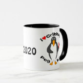 Peg-Wins-Cribage Tasse (VorderseiteRechts)