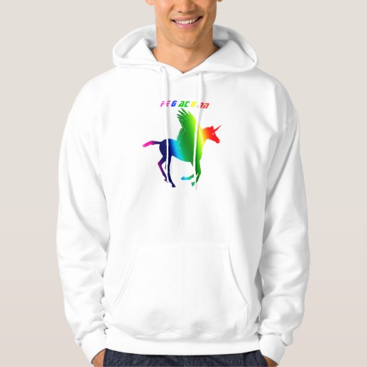 "PEGACORN " HOODIE (Vorderseite)