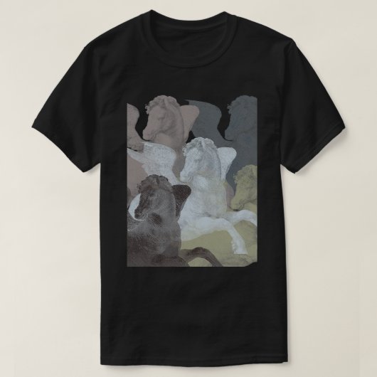 Pegasi-Uhr T-Shirt (Design vorne)