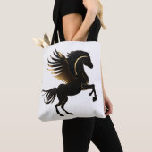 Pegaso Dorado Negro Tasche (Von Nahem)