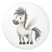 Pegasos Keramik Kinderzimmer mit Laune Keramikknauf (Vorderseite)