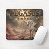 Pegasus Ash Mesa Dark Realism Mousepad (Mit Mouse)