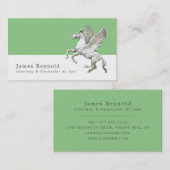 Pegasus, Berufliche Visitenkarte (Vorne/Hinten)