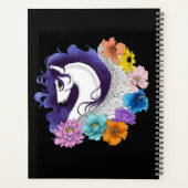 Pegasus Black Floral Planer (Rückseite)