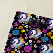 Pegasus Black Floral Strandtuch (Beispiel)