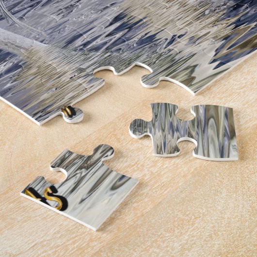 Pegasus & Black Raven Fantasy Art Puzzle (Seite)