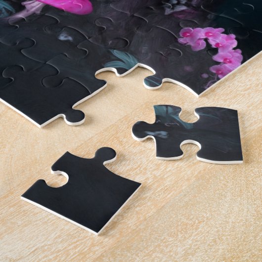 Pegasus Blauer Wald Fantasy Horse Art Puzzle (Seite)