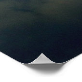 Pegasus – bronze statue Paris – Emmanuel Frémiet Poster (Ecke)