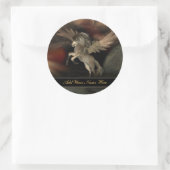 Pegasus Buchzeichen Stickers (Tasche)
