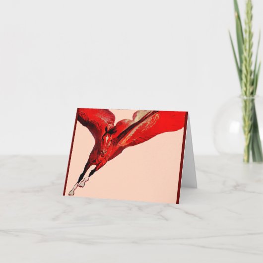 Pegasus, das fliegende Pferd (Vorderseite)