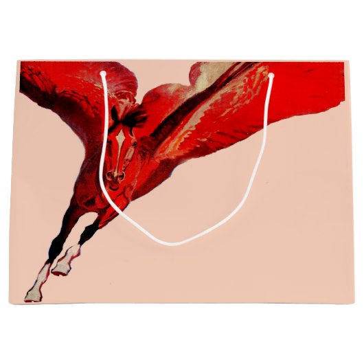 Pegasus, das fliegende Pferd Große Geschenktüte (Vorderseite)