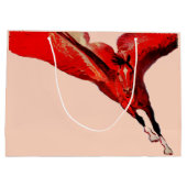 Pegasus, das fliegende Pferd Große Geschenktüte (Rückseite)