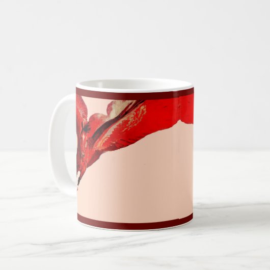 Pegasus, das fliegende Pferd Kaffeetasse (Vorderseite Links)