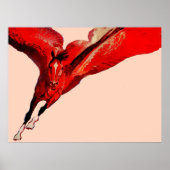 Pegasus, das fliegende Pferd Poster (Vorne)