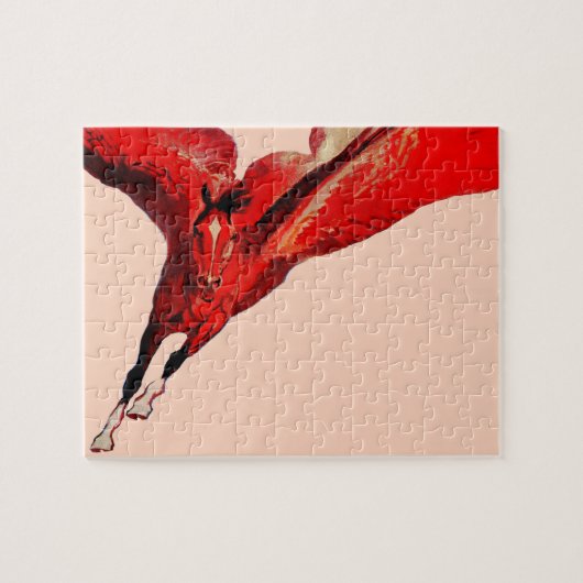 Pegasus, das fliegende Pferd Puzzle (Horizontal)