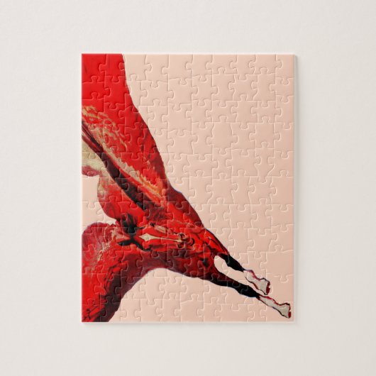 Pegasus, das fliegende Pferd Puzzle (Vertikal)