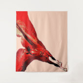 Pegasus, das fliegende Pferd Wandteppich (Vorderseite)