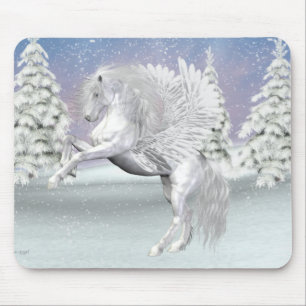 Pegasus, das geflügelte Pferd. Mousepad
