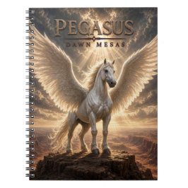 Pegasus Dawn Mesas Dark Cinema Notizblock
