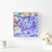 PEGASUS DER DEVINE PORE QUADRATISCHE WANDUHR (Zuhause)