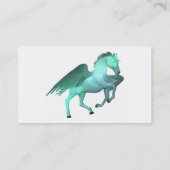Pegasus, der Flug-Visitenkarte nimmt Visitenkarte (Rückseite)