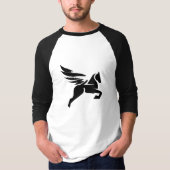 Pegasus-Einhorn-Pferdeart T-Shirt (Vorderseite)