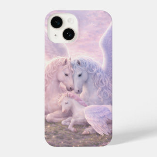 Pegasus Family Dream – Soft Fantasy Art  iPhone 14 Hülle
