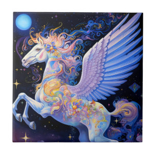 Pegasus Fantasy Art Fliese