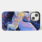 Pegasus Fantasy Art iPhone Hülle (Rückseite (Horizontal))