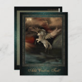 Pegasus Fantasy Art Postkarte (Vorne/Hinten)