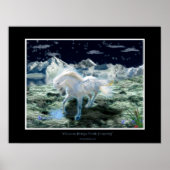PEGASUS Fantasy Book Art Poster (Vorne)