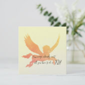 PEGASUS FLIGHT 5,25 x 5,25 Karte (Stehend Vorderseite)