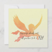 PEGASUS FLIGHT 5,25 x 5,25 Karte (Vorderseite)