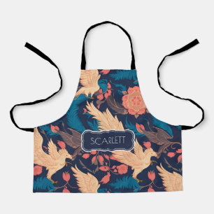 Pegasus floral Personalisiertes Muster Schürze