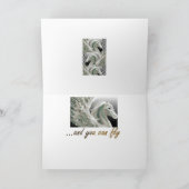 Pegasus-Flug-Gruß-Karte Karte (Innenseite)