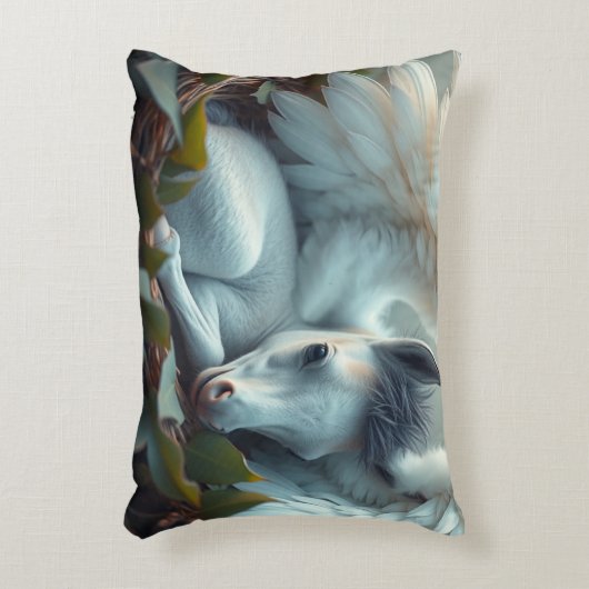 Pegasus Foal Dekokissen (Vorderseite(Vertikal))