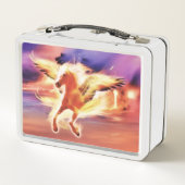 PEGASUS FÜHREN MIT LICHT METALL BROTDOSE (Rückseite)