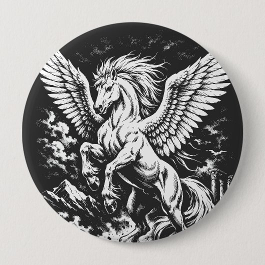 Pegasus — Geflügelter Herold des Sturms Button (Vorderseite)