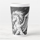 Pegasus — Geflügelter Herold des Sturms Milchtasse (Vorderseite)