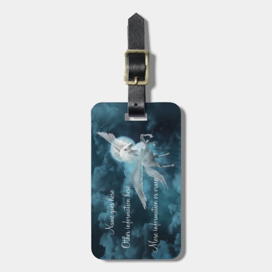 Pegasus Gepäckanhänger (Vorderseite vertikal)