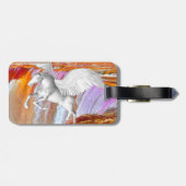 Pegasus Gepäckmarke Gepäckanhänger (Rückseite horizontal)