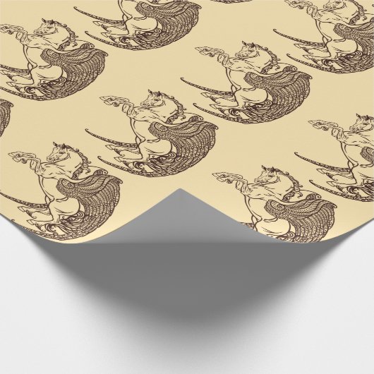Pegasus Geschenkpapier (Ecke)
