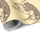 Pegasus Geschenkpapier (Rolleneckpunkt)