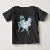 Pegasus Griechische Mythologie Flügelpferd Baby T-shirt (Vorderseite)