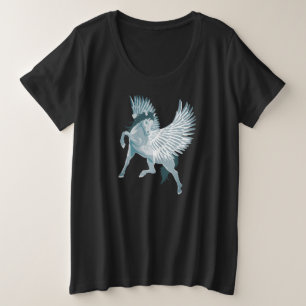 Pegasus Griechische Mythologie Flügelpferd Große Größe T-Shirt