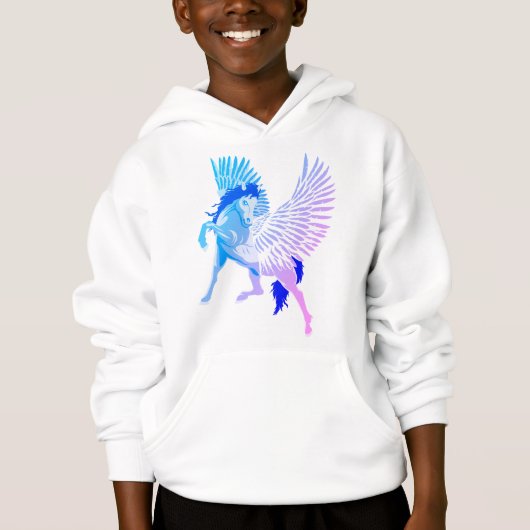 Pegasus Griechische Mythologie Flügelpferd Hoodie (Vorderseite)