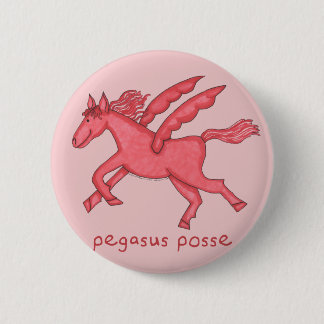 Pegasus-Gruppe 2-1/4" rund Button